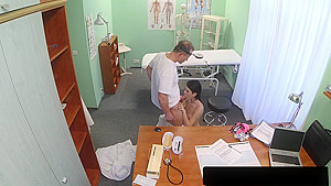 Real amateur patient cocksucking before oral