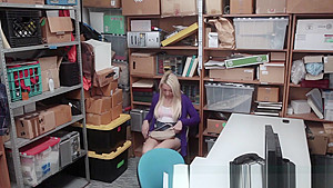 Real blonde teen 18+ facial