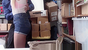 Real blonde teen 18+ facial