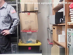 Real shoplifter jizzy