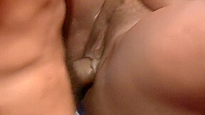 Red bone bitch gets pounded in front of the mirror by her pimp