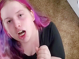 Redhead Bbw Shemale Fucked And Jizzed - Pov