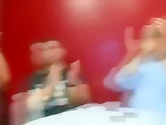 Regular guys have mega fuck party