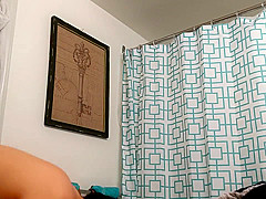 Resting Bitch Face REAL SPY Asian Houseguest - Getting ready for a date?