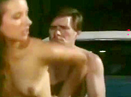 Retro teen 18+ gets a road fuck