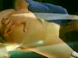 Retro teen 18+ gets a road fuck