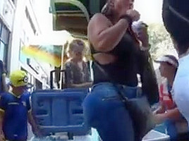Ridiculous big ass dominican milf