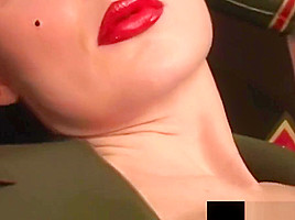 RubberDoll & Ruby Luster Do Underground Bunker Latex Fucking