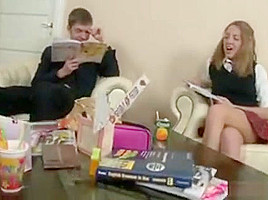 Russian Does Her Homework