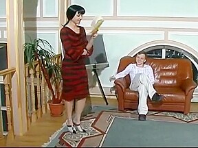 Russian Teacher Creampie