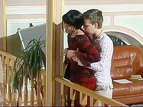 Russian Teacher Creampie