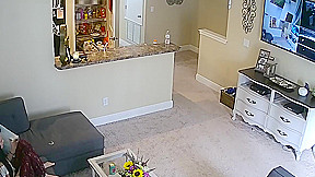SERIES 1 Pregnat MILF Tits in Livingroom Cam