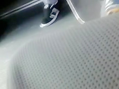 SEXY LEGS ON PUBLIC BUS