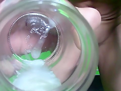 Sacando Semen para los barros de mi cara - Alex CUM