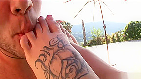 Sadie West Footjob