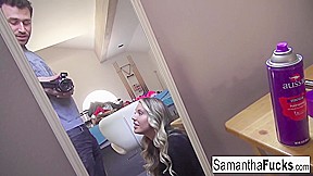 Samantha Saint And James Deen In Shows Up To Fuck Samantha!