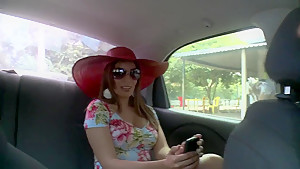 Sandra has an amazing pussy and likes to show it on public