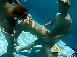 Sandy Knight pool party