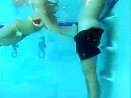 Sandy Knight pool party
