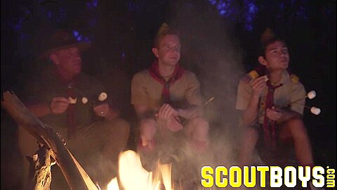 ScoutBoys Adam Snow and Ace Banner seduce two scouts
