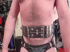 Serious male bondage