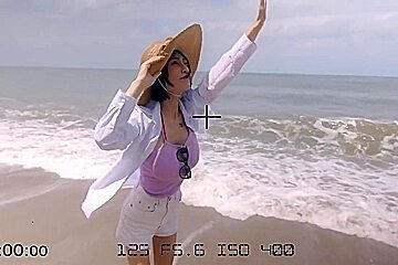 Sex After The Beach With 19 Year Old Asian Girl (behind The Scenes Included 13 Min