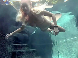 SexUnderWater Tabatha Jordan UW model Training 2