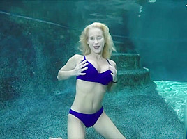 SexUnderWater Tabatha Jordan UW model Training 2