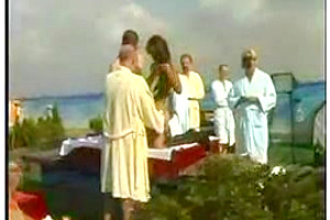 Sexual scene outdoors