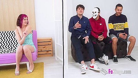Sexy Blind Date For Our Hot Redhead Mei: She Wants To Fuck Em All!