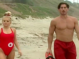 Sexy Blond Lifeguard Fucking Her Surfer Boyfriend