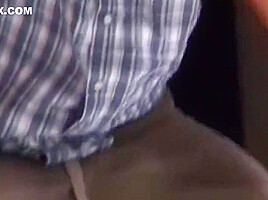 Sexy Blonde Model Gets A Facial After Taking The Camermans Dick In Her Ass
