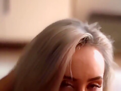 Sexy Blonde Sucks A Dick Like A Lollipop (short Version)