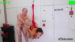 Sexy Cutie Was Taken In Ass Hole Madhouse For Harsh The