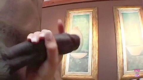 Sexy Girl Masturbating While Waiting To Receive Two Big Cocks In Her Tight Pussy