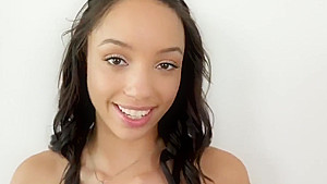 Sexy Light Skin Hottie Fucked In Casting Room