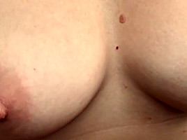 Sexy amateur tits wife pov rides big cock
