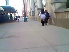 Sexy & Juicy BBW Latina Booty X 2 Walking on da Streets