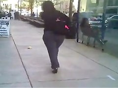 Sexy & Juicy BBW Latina Booty X 2 Walking on da Streets