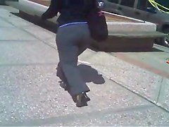 Sexy & Juicy BBW Latina Booty X 2 Walking on da Streets