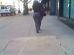 Sexy & Juicy BBW Latina Booty X 2 Walking on da Streets
