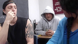 Sexy babe gets fucked in hardcore fashion