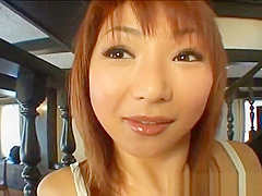 Sexy japanese redhead masturbating video part5