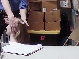 Sexy teen 18+ Gets Dick Punishment For Theft