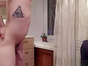 Sexy teen 18+ dude tugging and fingering his sweet ass