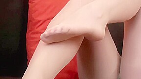 Sexy teen 18+ in pantyhose