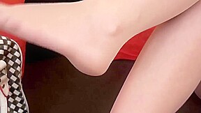 Sexy teen 18+ in pantyhose