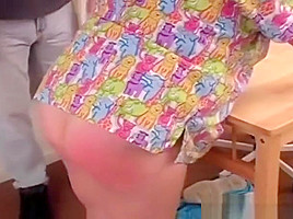 She Was Slapped And Punished