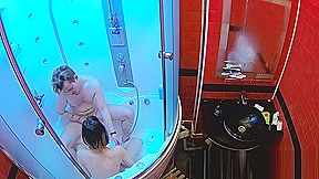 She gives him blowjob and then Colin fucks her and cums in her mouth