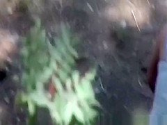She pees and changes bottom bikini